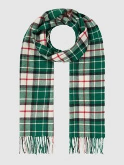 Gant Schal Aus Wolle - Dunkelgrün