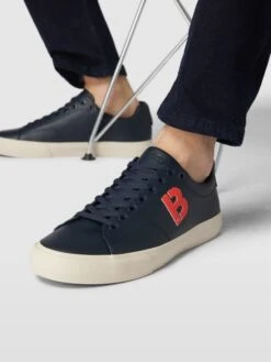 BOSS Sneaker Mit Label-Patch Modell 'Aiden' - Dunkelblau