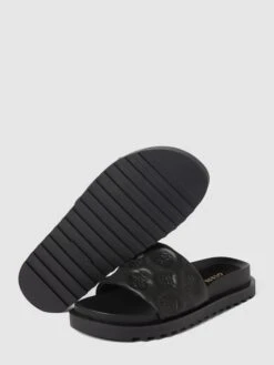 Guess Slides Mit Label-Details Modell 'FABETZA' - Schwarz -Guesi Bekleidung Geschaft 6h2k8jae6d63eg9m8974gkih6514cc1l8p35ce9l85856kqa9sqj8d1n9l934gie6h73iipi9974scidad3jae3560qj4dj36koj4e9k6sqj4ohhc5i3cdhgclijid1n74s6cog