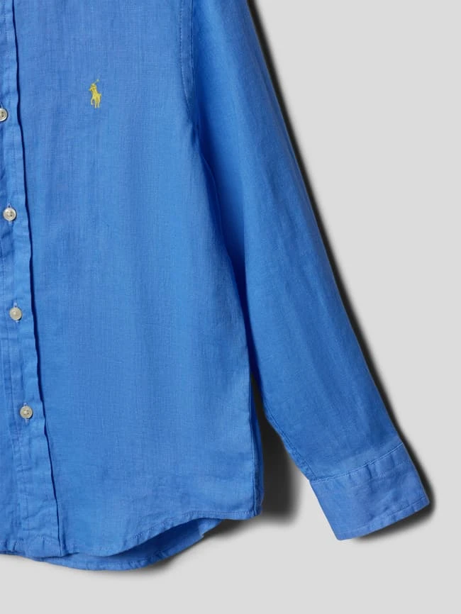 Polo Ralph Lauren Kids Freizeithemd Mit Logo-Stitching - Bleu 4 Polo Ralph Lauren Kids Freizeithemd Mit Logo-Stitching - Bleu – Bild 2