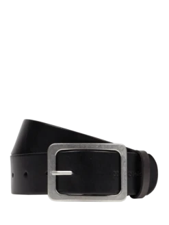 Marc O'Polo Gürtel Aus Leder Modell 'Erica' - Schwarz