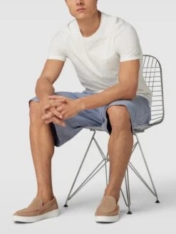 BULLBOXER Sneaker Mit Label-Details - Taupe