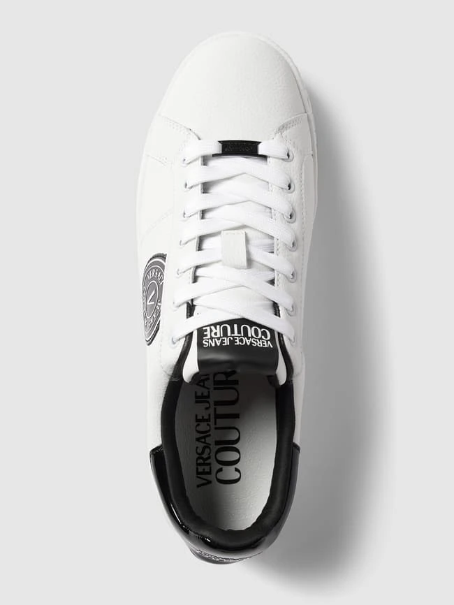 Versace Jeans Couture Sneaker Mit Label-Details Modell 'FONDO' - Weiß 7 Versace Jeans Couture Sneaker Mit Label-Details Modell 'FONDO' - Weiß – Bild 5