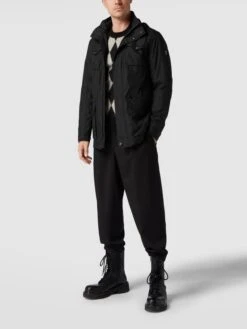 Wellensteyn Jacke Mit Pattentaschen Modell 'ATLANTIS MEN' - Schwarz