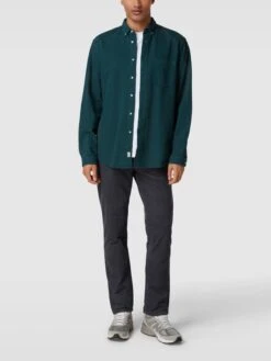 Christian Berg Men Cordhose Mit Stretch-Anteil - Dunkelgrau