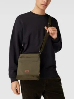 Camel Active Umhängetasche Mit Label-Patch Modell 'CITY' - Khaki