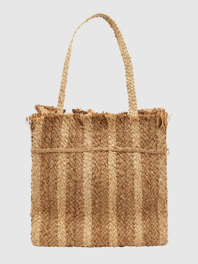 Barts Shopper Aus Stroh Modell 'Bondy' - Sand 6 Barts Shopper Aus Stroh Modell 'Bondy' - Sand – Bild 4