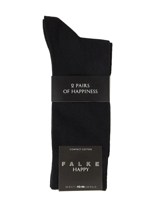 Falke Socken Im 2er-Pack - Schwarz 5 Falke Socken Im 2er-Pack - Schwarz – Bild 3