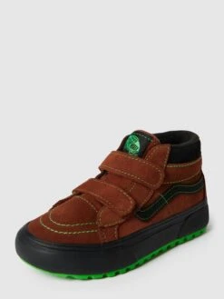 Vans Sneaker Mit Klettverschluss Modell 'SK8-MID' - Cognac