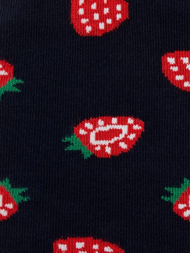 Many Mornings Sneakersocken Mit Allover-Muster - Rot 4 Many Mornings Sneakersocken Mit Allover-Muster - Rot – Bild 2