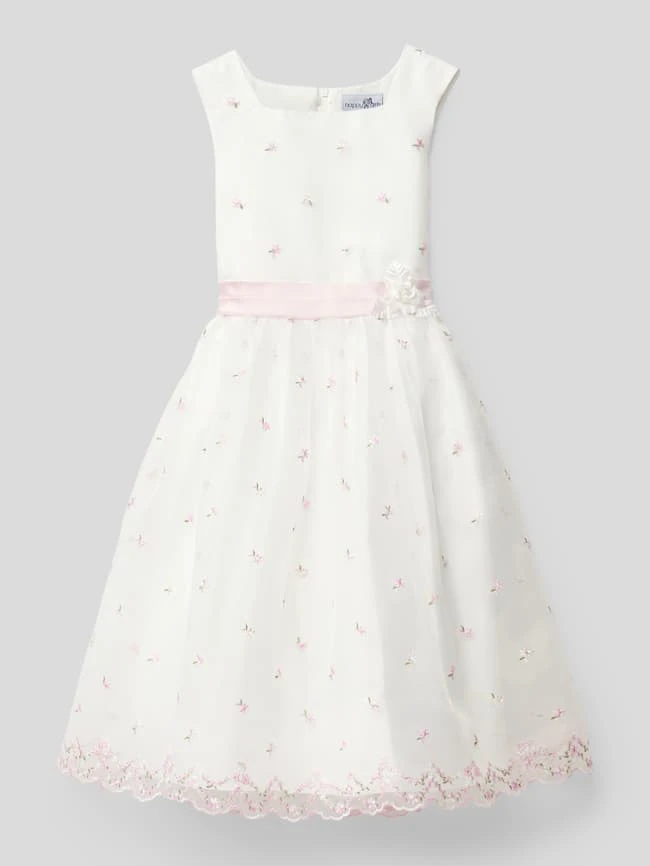Happy Girls Kleid Mit Floralen Stickereien - Rosé 3 Happy Girls Kleid Mit Floralen Stickereien - Rosé