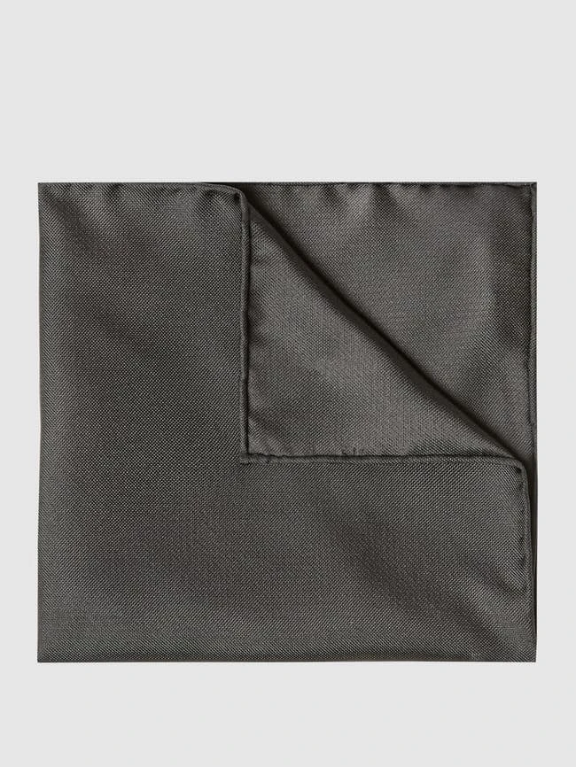 Blick Einstecktuch Aus Seide - Schwarz 3 Blick Einstecktuch Aus Seide - Schwarz