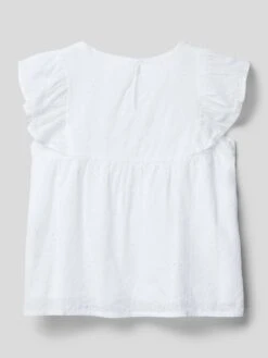 S.Oliver RED LABEL Bluse Mit Volants - Weiß -Guesi Bekleidung Geschaft 6l442iph9h5jek236go48gqaah34adig9d53ejpn84skodhn8l23gj2j6ks4cga5a58j2ja69p1keh1g853j6c1k70ojcdho6go3ec1k65j36oj66cq64e1n6spjecb474q62dg