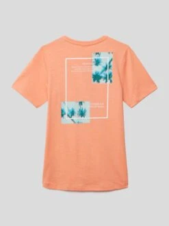S.Oliver RED LABEL T-Shirt Mit Motiv-Print - Orange -Guesi Bekleidung Geschaft 6l5kmia48db38ji66cp3cja38p436kic8l0j0iibad5k6hi59d4l4e9lal73ac9j999kadhhah8kehhn60o38p1h6lj38e3260sjcd1k6oq6ce34c4q3ip336op64cpp69hm4og