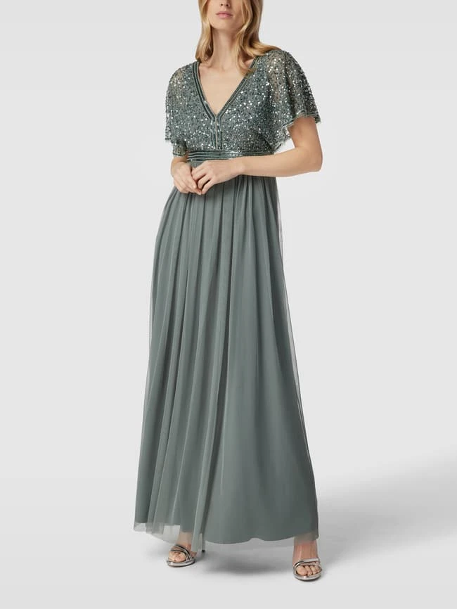 Jake*s Cocktail Abendkleid Mit Paillettenbesatz - Bottle 3 Jake*s Cocktail Abendkleid Mit Paillettenbesatz - Bottle