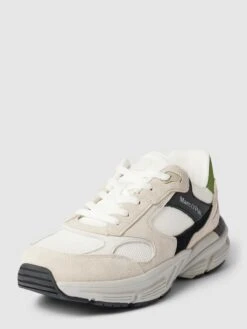 Marc O'Polo Sneaker Mit Label-Details Modell 'Perci' - Weiß