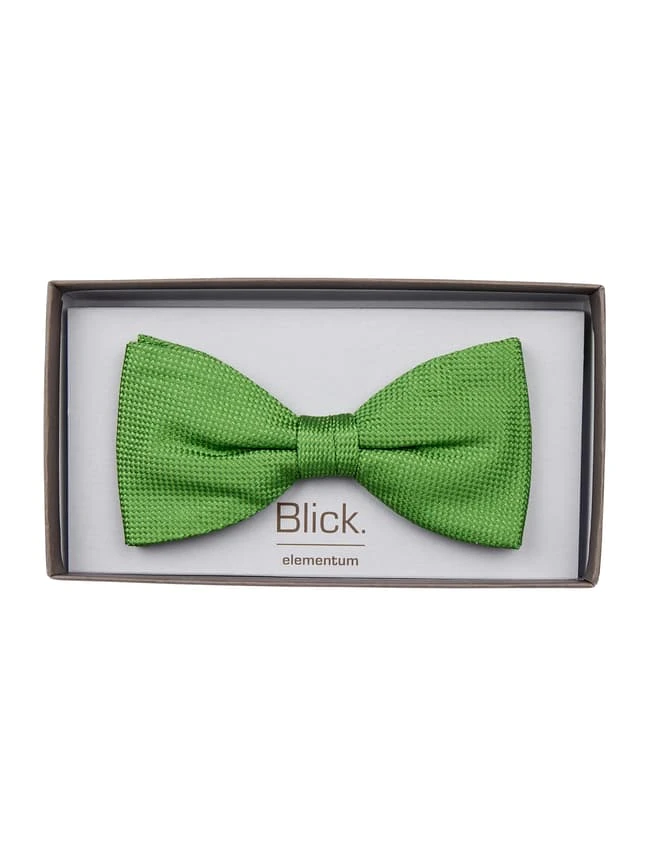 Blick Fliege Aus Reiner Seide - Grün 5 Blick Fliege Aus Reiner Seide - Grün – Bild 3