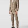 CG - Club Of Gents Slim Fit 2-Knopf-Sakko Mit Zier-Detail - Beige