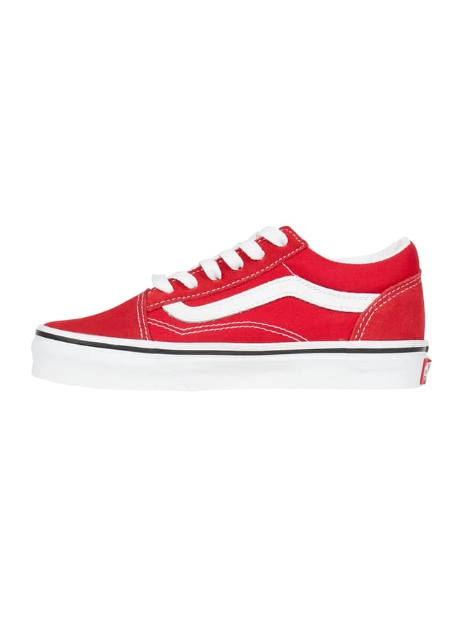 Vans Sneaker Aus Veloursleder Und Textil Modell 'Old Skool' - Rot 5 Vans Sneaker Aus Veloursleder Und Textil Modell 'Old Skool' - Rot – Bild 3