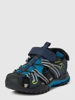Geox Sandalen Mit Kontrastbesatz Modell 'J BOREALIS BOY' - Marineblau