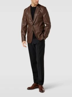 Lloyd Derby Aus Kalbsleder Modell 'Sabre' - Mittelbraun