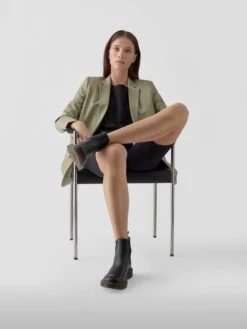 Dr. Martens Chelsea Boots Aus Leder Modell '2976' - Schwarz