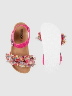 Colors Of California Sandalen Mit Glitter-Effekt - Pink -Guesi Bekleidung Geschaft 6p13gd9ga534il9m9p3kii1ha5538k1g9964ghaa616k4lij74s3ad226595cd9l8h24qc9ha934gcq86so6acr564s34ob564s30p1k74ojieb470pmccr168pj6d316pgmccg