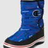 CHAMPION Boots Mit Allover-Logo Modell 'FLAKEY' - Schwarz