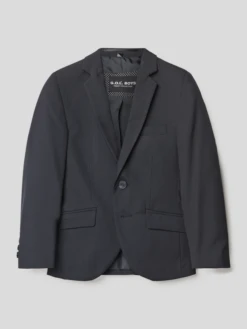 G.O.L. Slim Fit 2-Knopf-Sako Mit Viskose-Anteil - Dunkelblau