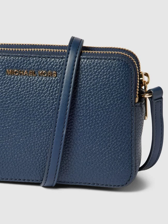 MICHAEL Michael Kors Crossbody Bag Mit Label-Detail Modell 'JET SET' - Marineblau 5 MICHAEL Michael Kors Crossbody Bag Mit Label-Detail Modell 'JET SET' - Marineblau – Bild 3