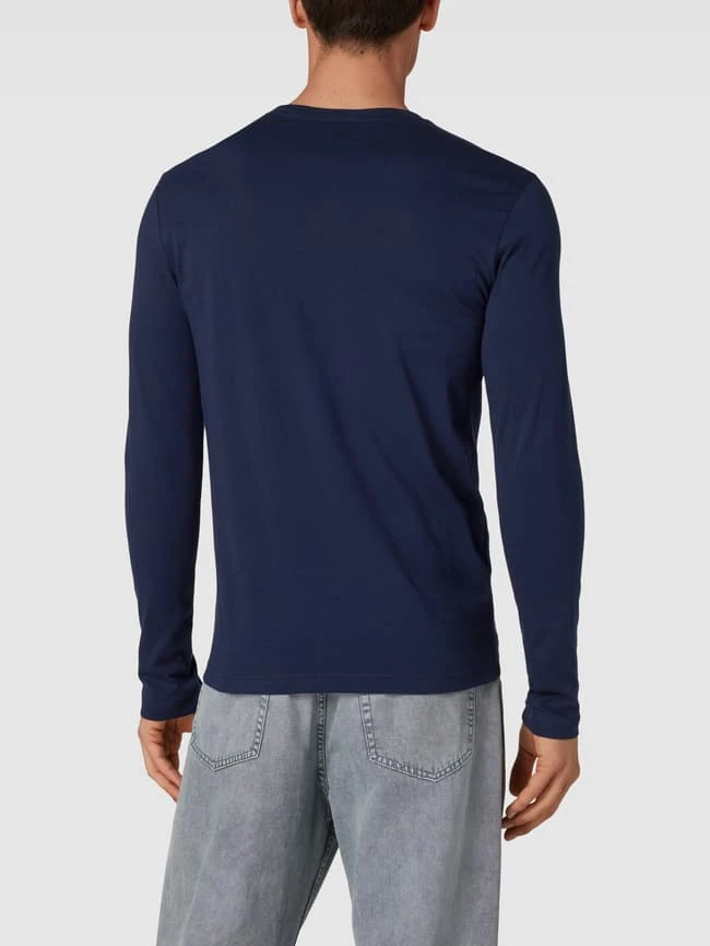 Lacoste Longsleeve Mit Logo-Stitching - Marineblau 7 Lacoste Longsleeve Mit Logo-Stitching - Marineblau – Bild 5