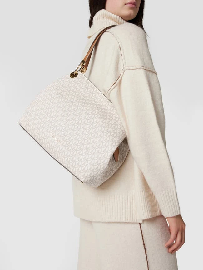 MICHAEL Michael Kors Handtasche Mit Logo-Muster - Offwhite 3 MICHAEL Michael Kors Handtasche Mit Logo-Muster - Offwhite
