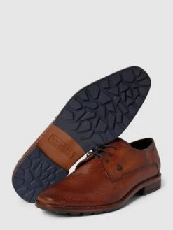 Bugatti Derby-Schuhe Mit Strukturmuster Modell 'Mano' - Cognac -Guesi Bekleidung Geschaft 6so4idqf653ksh9h70r52gpn6d544l2a65b3cipn6p83cc2e8515cead653k2c1o715l0kic9kok4h9h6co38oj561gjie9g70p3eohk6cr6cob560o68or361i3icppccq3edg