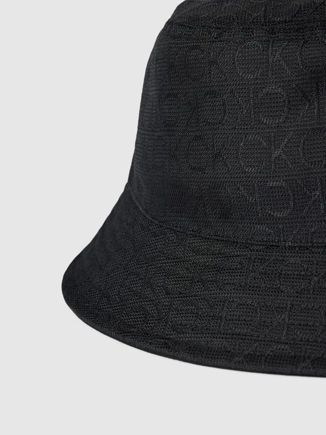 CK Calvin Klein Bucket Hat Mit Label-Print - Schwarz 4 CK Calvin Klein Bucket Hat Mit Label-Print - Schwarz – Bild 2