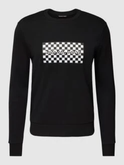 Michael Kors Sweatshirt Mit Logo-Print Modell 'CHECKERBOARD' - Schwarz -Guesi Bekleidung Geschaft 6sq58hqcaco50d1m915j2kqg9oo58lia9t7kmh2f6csjicid6t338d9n9opkigpn9kqkkcih8d9jgk1g613j6dhi68rm6pj3ckqj0c9kc9h6co9g6tij4d1lcgrmad9g6ks3cd0