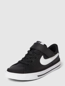 Nike Sneaker Mit Klettverschluss Modell 'Court Legacy' - Schwarz