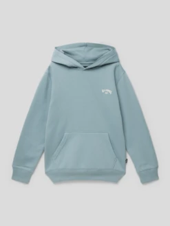Billabong Hoodie Mit Känguru-Tasche Modell 'ARCH PO' - Rauchblau