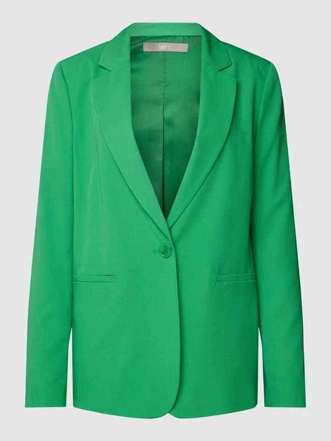 Jake*s Collection Blazer Mit Reverskragen - Apfelgrün 4 Jake*s Collection Blazer Mit Reverskragen - Apfelgrün – Bild 2