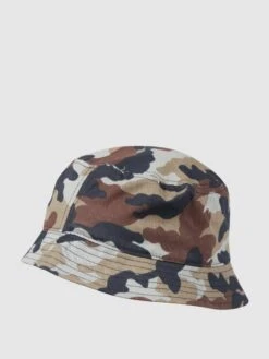 Von Dutch Fischerhut Mit Camouflage-Muster Modell 'Phoenix' - Beige