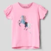 Blue Seven T-Shirt Mit Motiv-Print - Pink