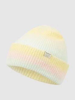Barts Beanie Mit Allover-Muster - Hellgelb Meliert