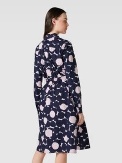 Christian Berg Woman Knielanges Kleid Mit Allover-Muster - Dunkelblau -Guesi Bekleidung Geschaft 6t35acqc896l4hig85446hpp8p13agi69ss3gj236kslceak6spjedq1ap84icid895l8j9j753k4l26al3jad31coq6adr668q30d9kclgj4e1m6srm4db268p3gc9oc4sj4c0