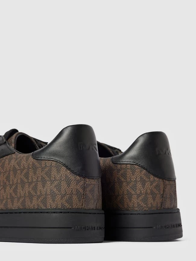 Michael Kors Sneaker Mit Allover-Muster Modell 'KEATING' - Dunkelbraun 5 Michael Kors Sneaker Mit Allover-Muster Modell 'KEATING' - Dunkelbraun – Bild 3