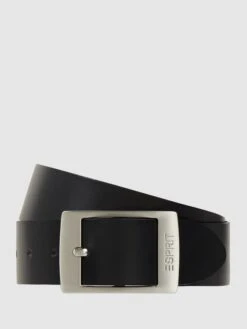 Esprit Ledergürtel Mit Dornschließe Modell 'Xoctavia' - Schwarz