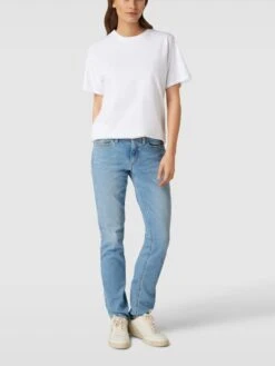 Cambio Jeans Im 5-Pocket-Design Modell 'PARLA' - Hellblau