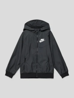 Nike Jacke Mit Colour-Blocking-Design - Schwarz