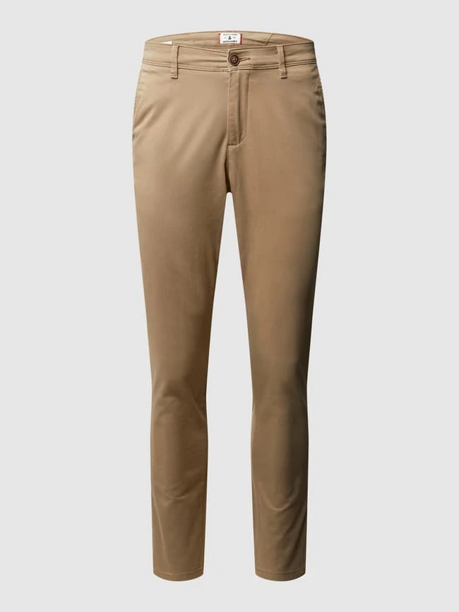 Jack & Jones Slim Fit Chino Mit Stretch-Anteil - Beige 4 Jack & Jones Slim Fit Chino Mit Stretch-Anteil - Beige – Bild 2