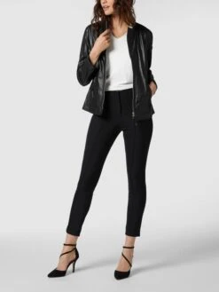 Cabrini Blazer Aus Lammnappa - Schwarz