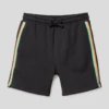 Rip Curl Sweatshorts Mit Galonstreifen - Schwarz