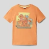 S.Oliver RED LABEL T-Shirt Mit Motiv-Print - Orange